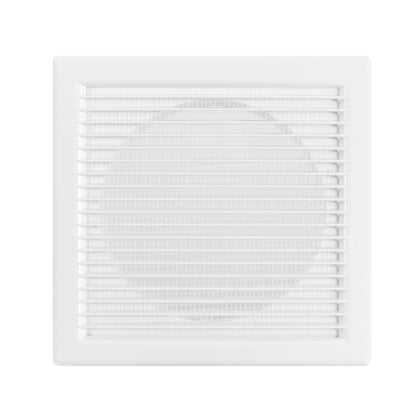 Louvre Vent White DL/150 RW LUX With Fly Mesh