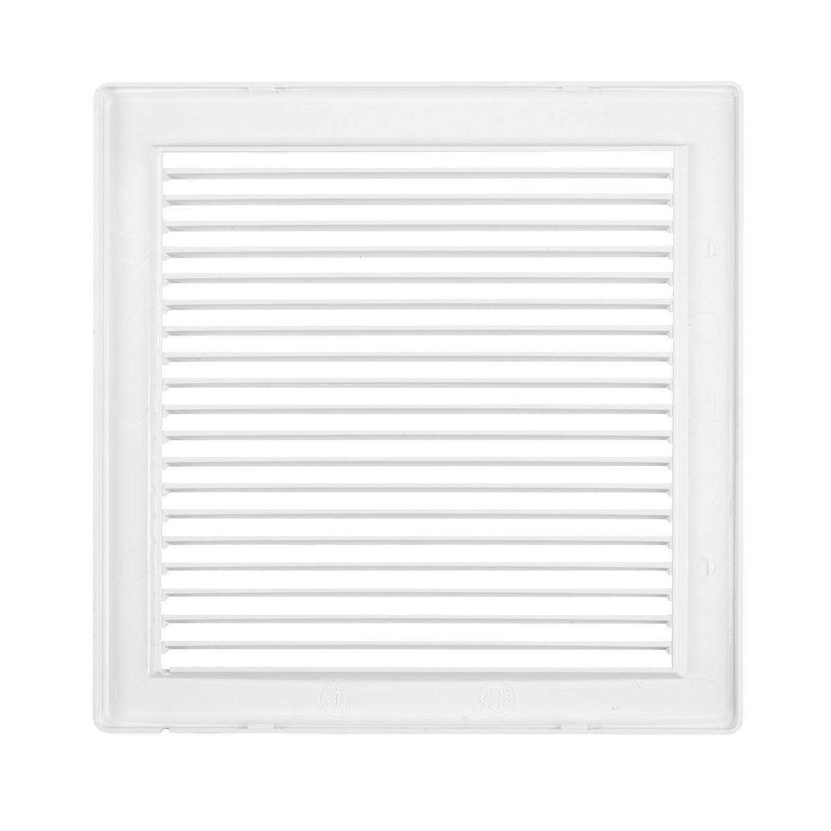 Louvre Vent White DL/150 RW LUX With Fly Mesh