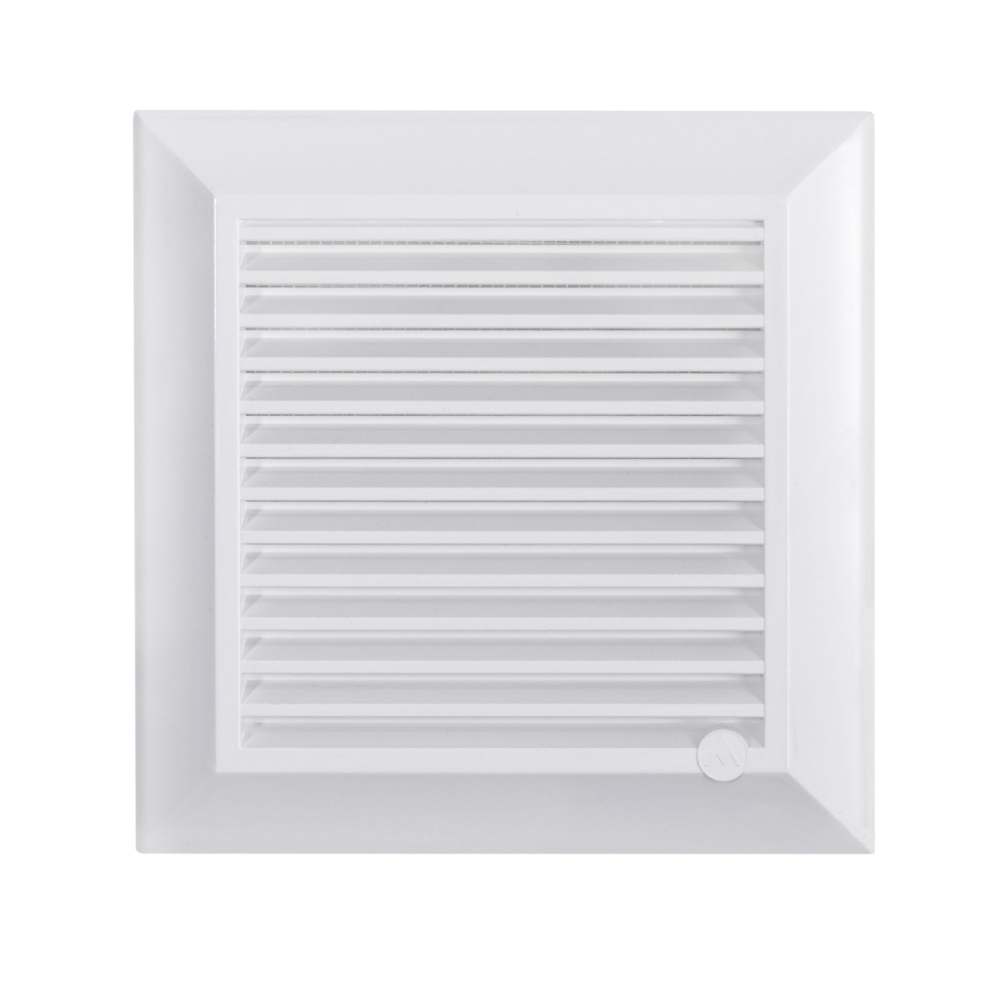 Louvre Vent White Duo Smart 135G 135mm With Fly Mesh