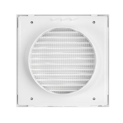 Through Wall Ventilation Kit Duo Smart DS4178 Vent with Brown External Vent