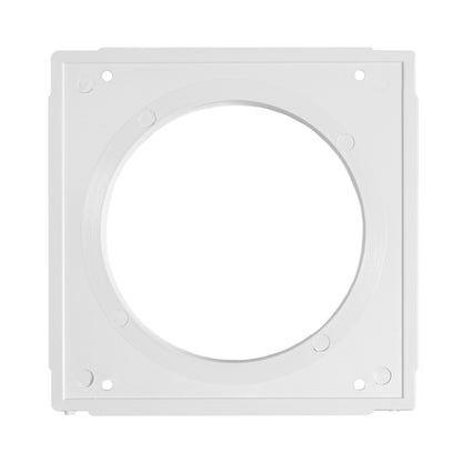 Louvre Vent White Duo Smart 135 fi 100mm With Fly Mesh