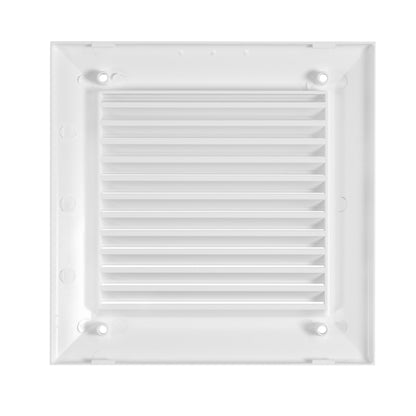 Louvre Vent White Duo Smart 135 fi 125mm With Fly Mesh