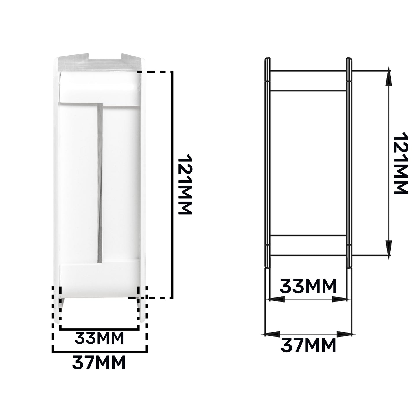 Door Louvre Vent KD 90mm—445mm
