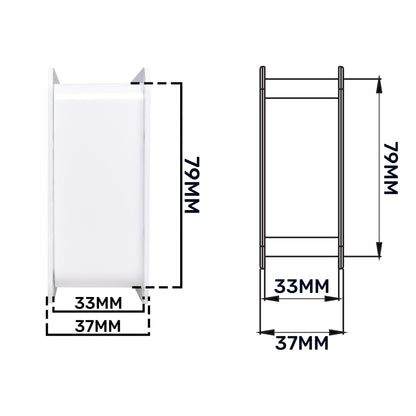 Door Louvre Vent KD 70mm—450mm
