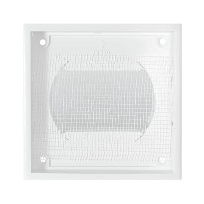 Through Wall Ventilation Kit Louvre Vent VC-KR0153 with White External Vent