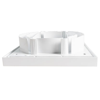 Through Wall Ventilation Kit Louvre Vent VC-KR0153 with Brown External Vent