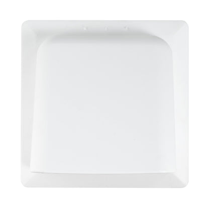 External White Louvre Vent  KRD/100 fi100mm