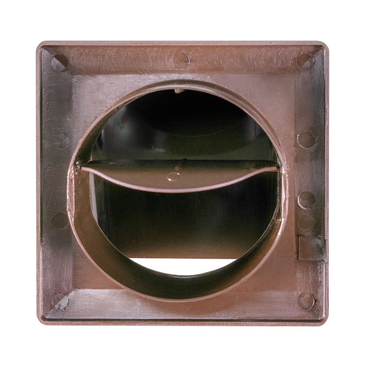Through Wall Ventilation Kit Round Bella Vent with Brown External Vent