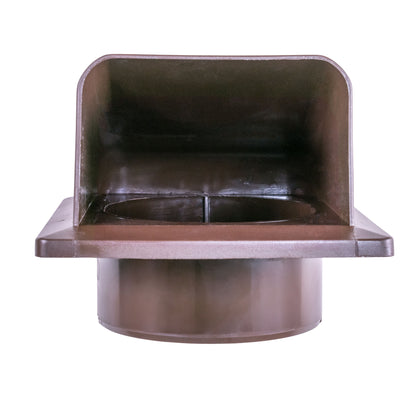 Through Wall Ventilation Kit Louvre Vent VC-KR0153 with Brown External Vent
