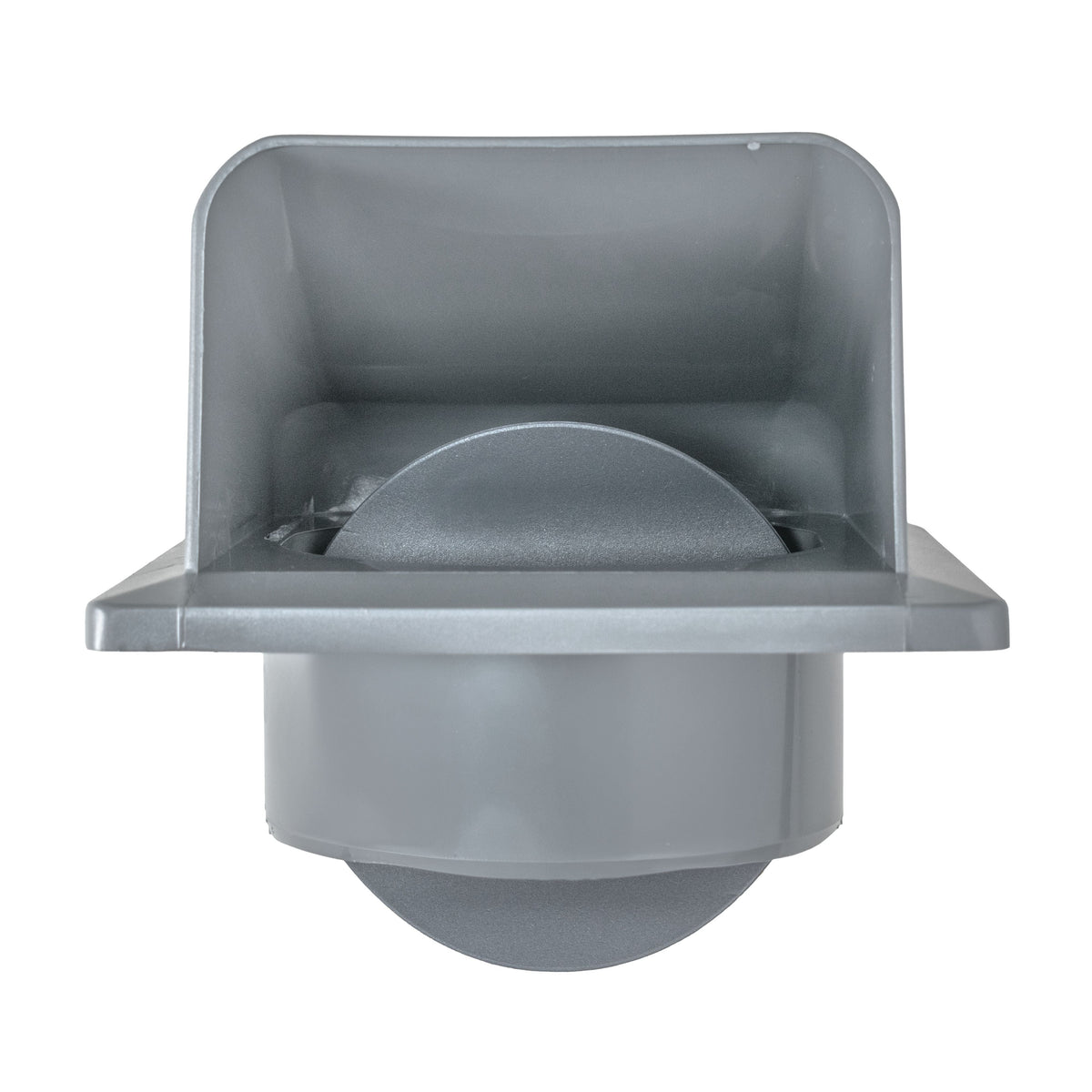 External Graphite Louvre Vent KRD/100G fi100mm