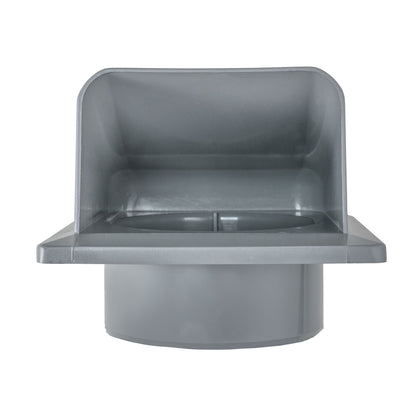 Through Wall Ventilation Kit Louvre Vent VC-KR0153 with Graphite External Vent