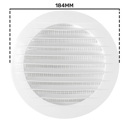 Louvre Vent KRO 150 With Fly Mesh