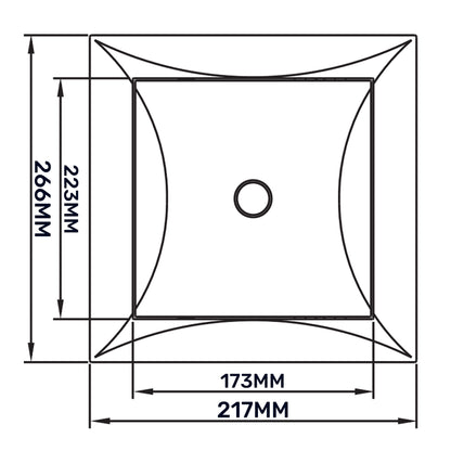 Access Panel Door PP, White 200mm x 250mm