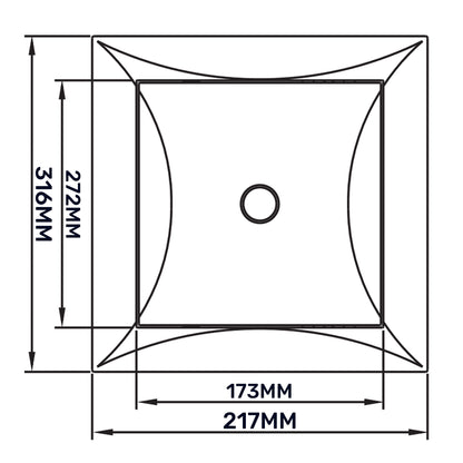 Access Panel Door PP, White 200mm x 300mm