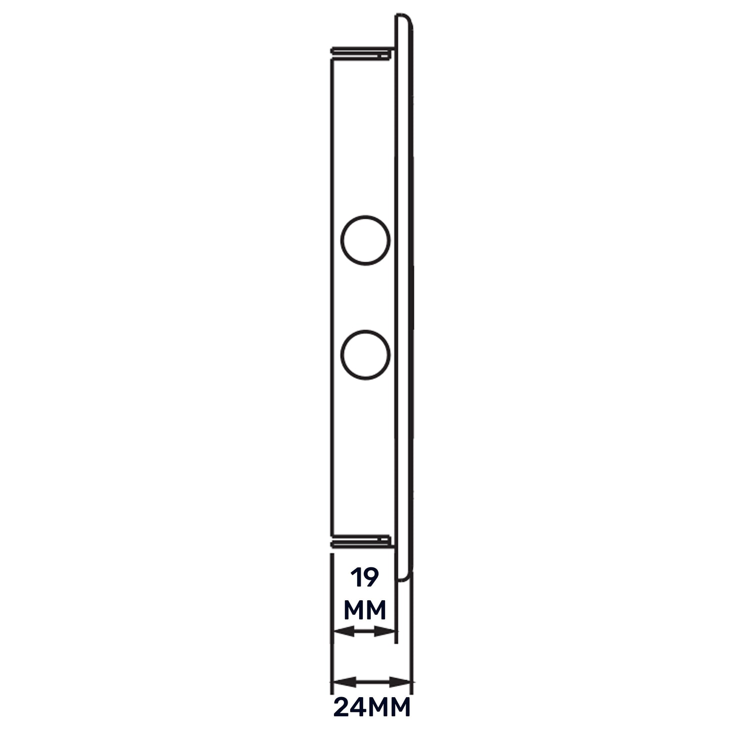 Access Panel Door PP, White 250mm x 250mm