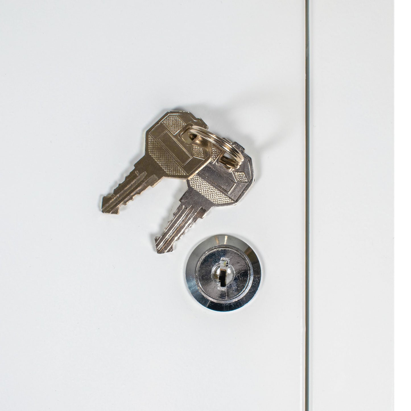 Access Panel Door Metal With Lock, White 200mm x 250mm