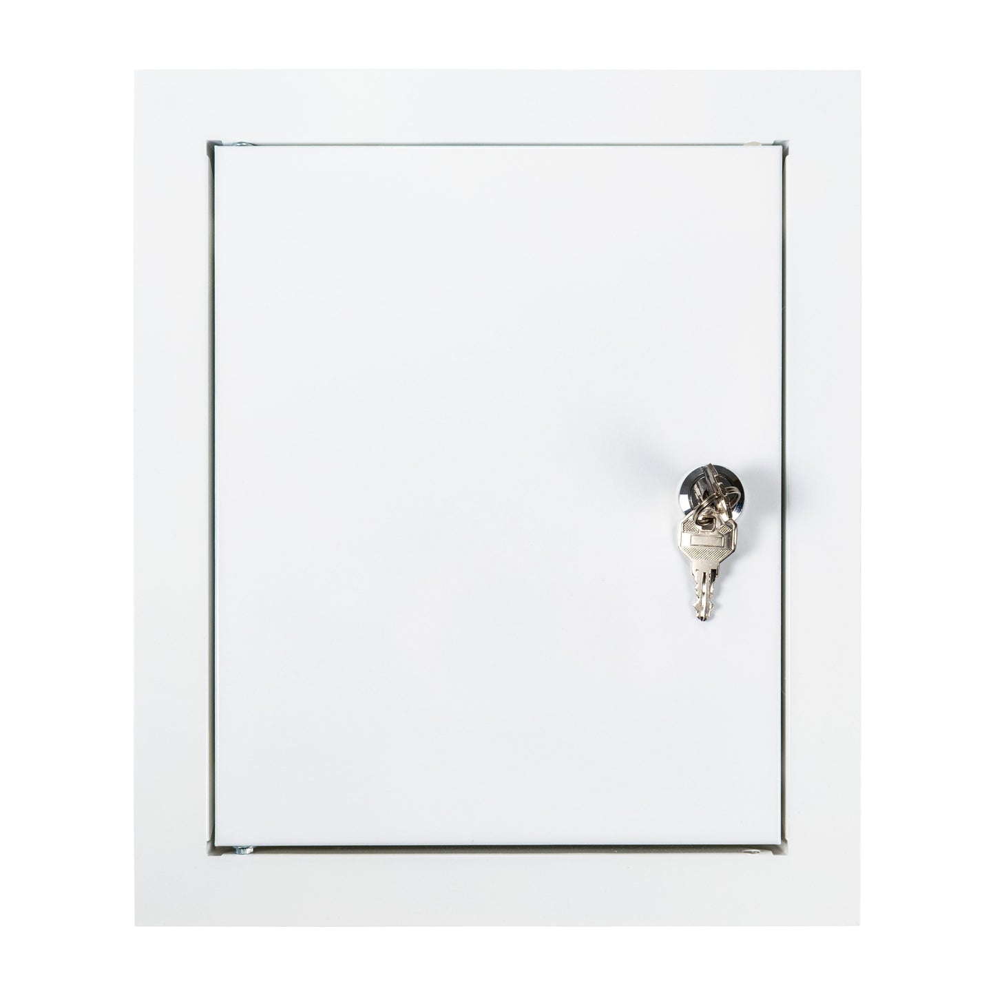 Access Panel Door Metal With Lock, White 250mm x 300mm