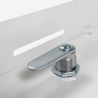 Access Panel Door Metal With Lock, White 250mm x 300mm