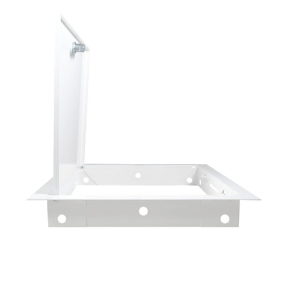Access Panel Door Metal With Lock, White 200mm x 200mm