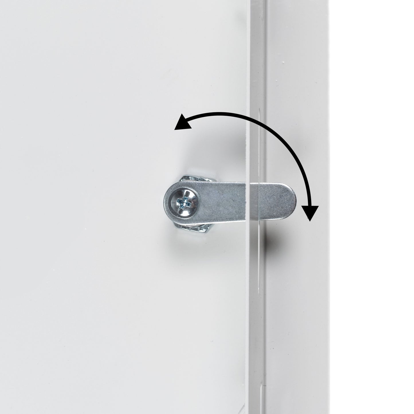 Access Panel Door Metal With Lock, White 500mm x 500mm