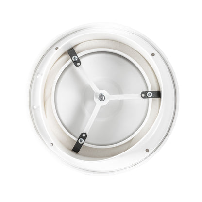 White ABS Extract Ceiling Valve 150mm