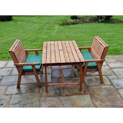 Swedish Redwood Garden Furniture Set by Croft - 4 Seat