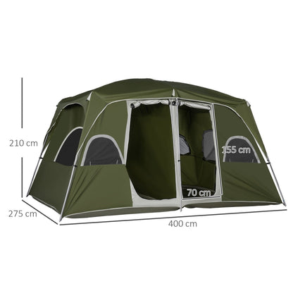 Camping Tent 8 Man 400 x 275 x 210 cm Waterproof