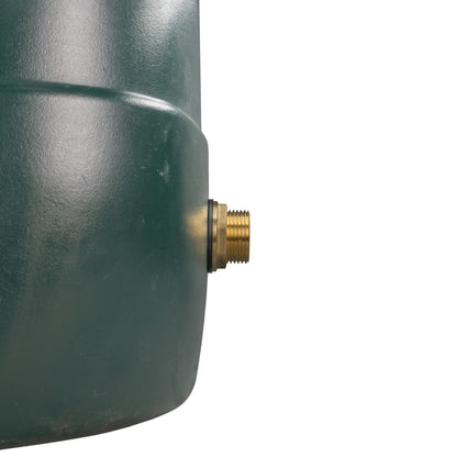 Water Butt Brass 1" BSP Male - 3/4" BSP Female and Drill Bit