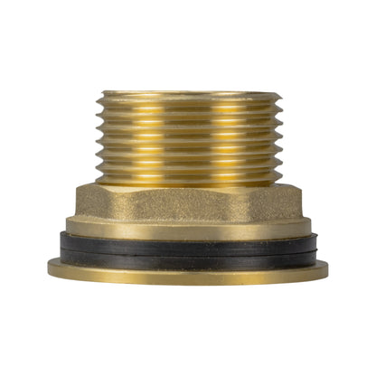 Water Butt Brass 1" BSP Male - 3/4" BSP Female and Drill Bit