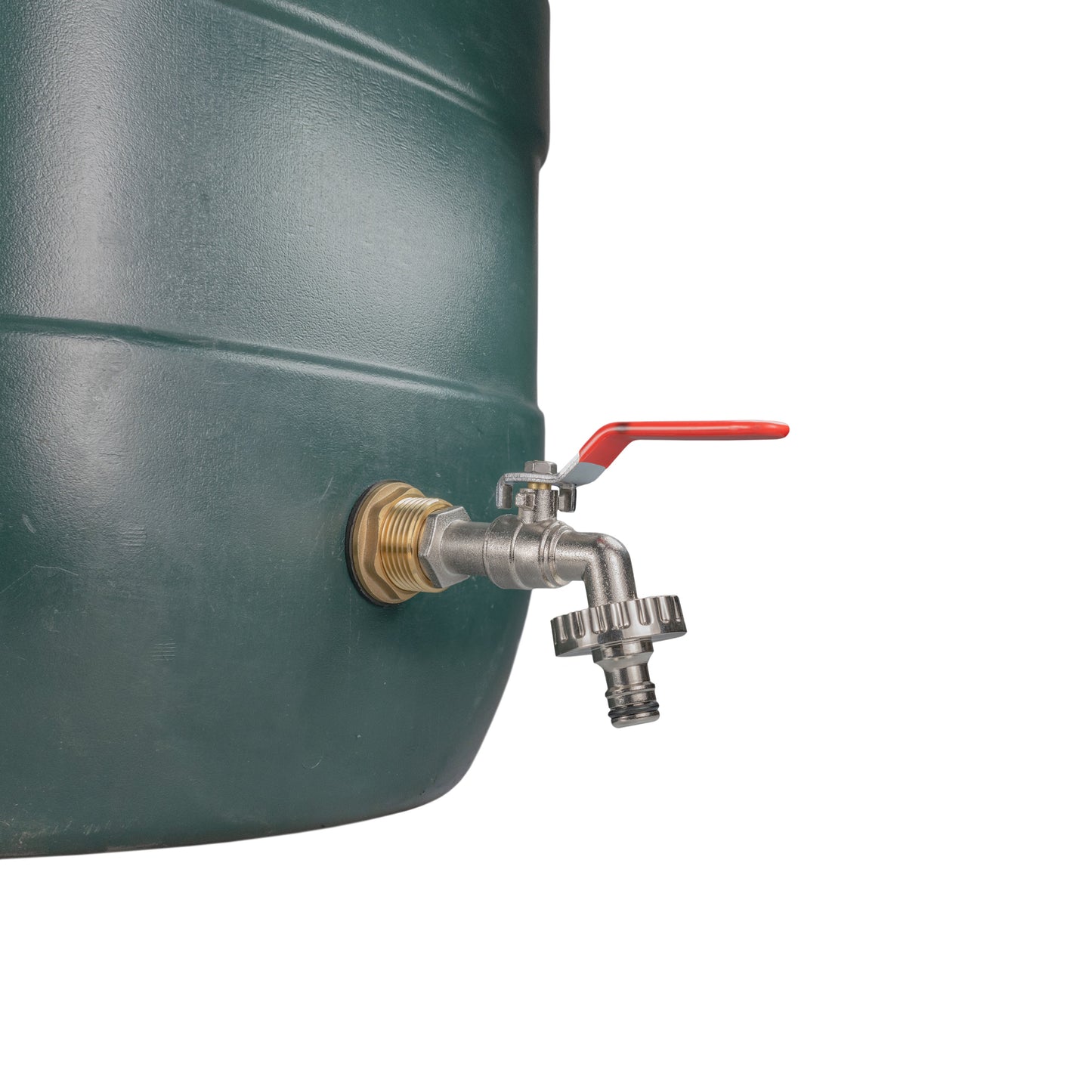 Water Butt Brass Kit 3/4" with Quick Connect Lever Tap