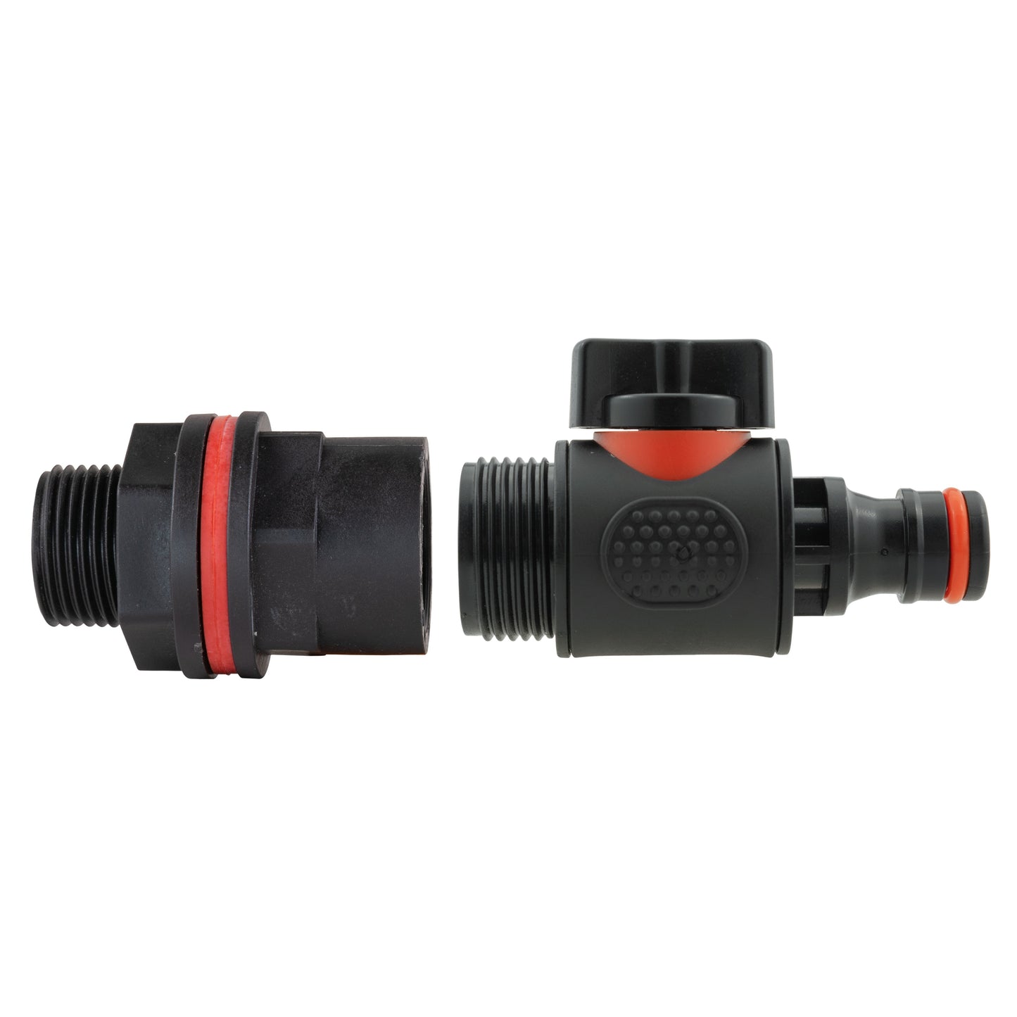 Water Butt Kit 3/4" with In-Line Quick Connector Valve and Drill Bit