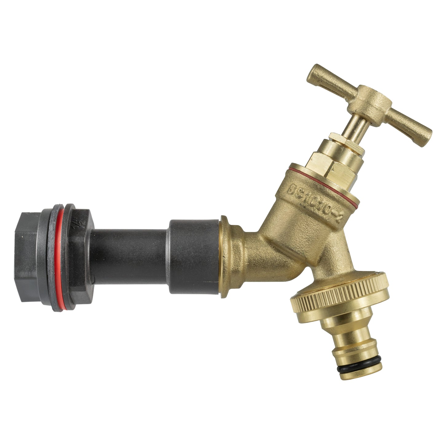Water Butt Extension Kit 1/2" with Brass Quick Connect Tap