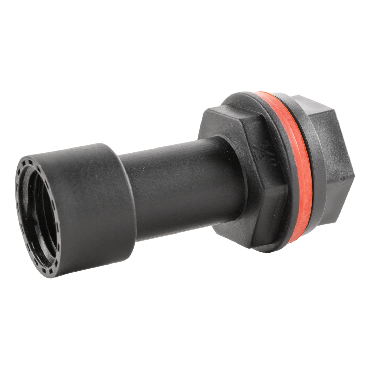 Water Butt Extension Kit 1/2" with Lever Tap Hose Barb and Side Lock and Drill Bit