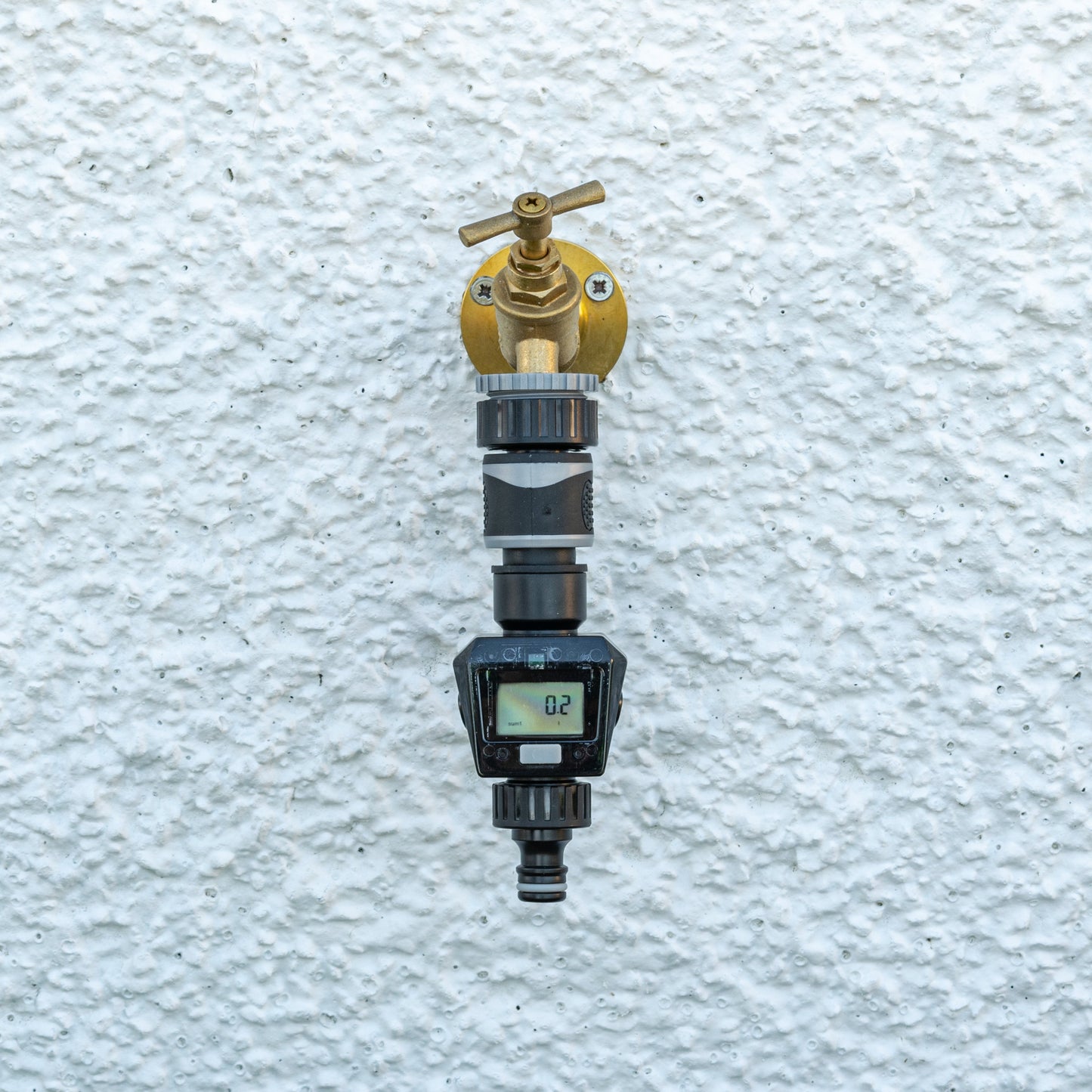 Water Flow Meter Gray