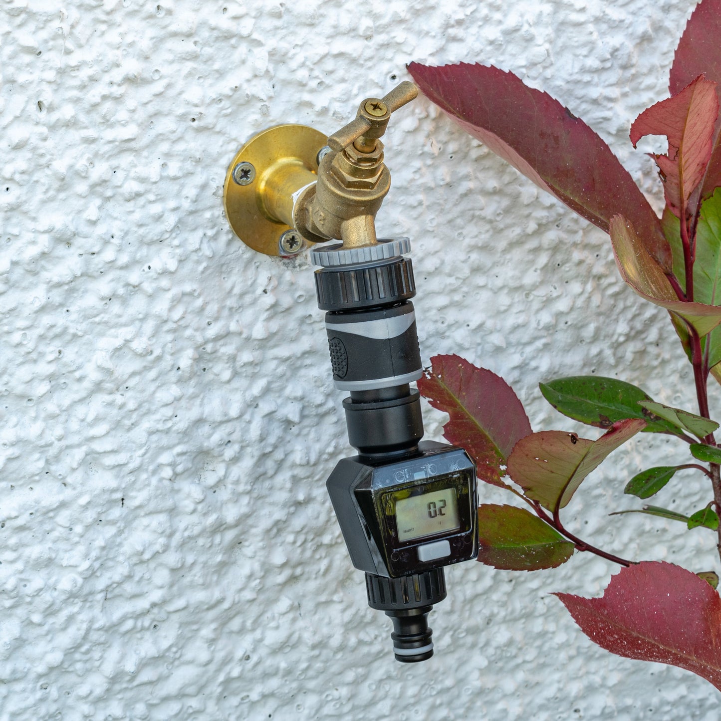 Water Flow Meter Gray