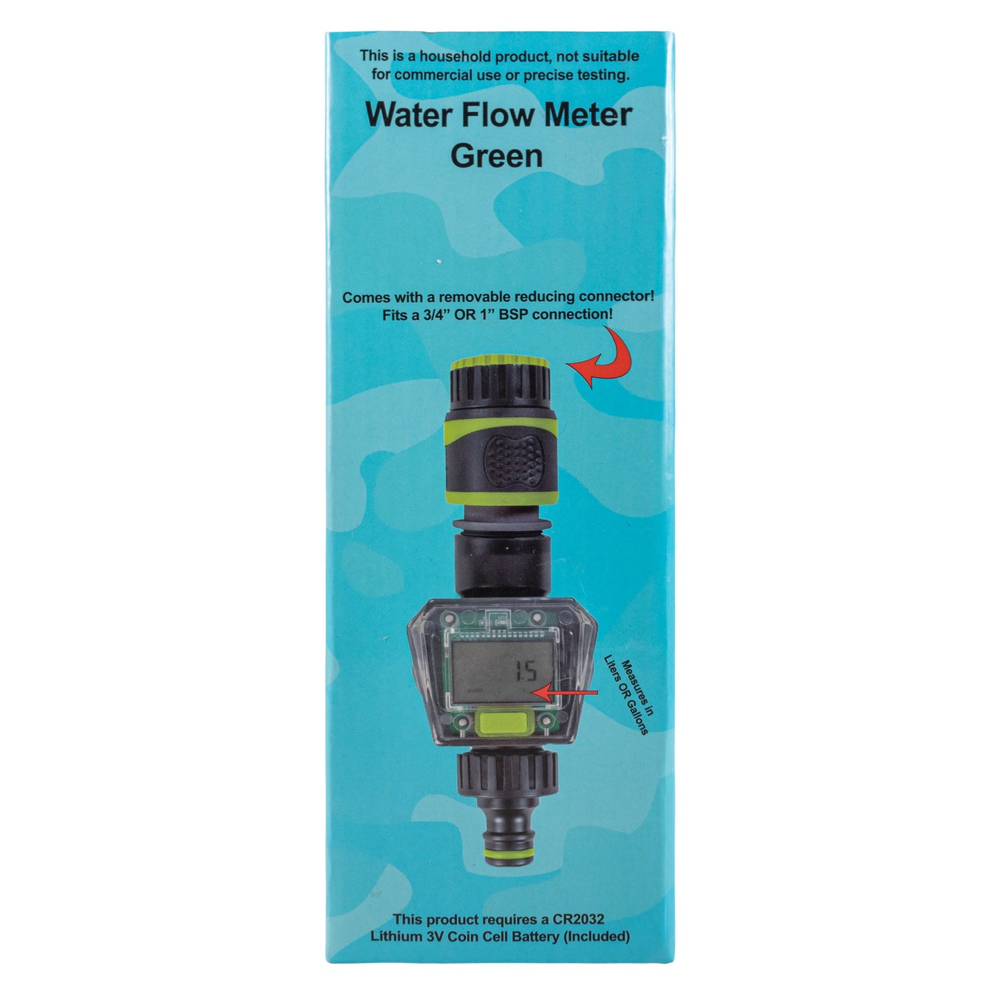 Water Flow Meter Green