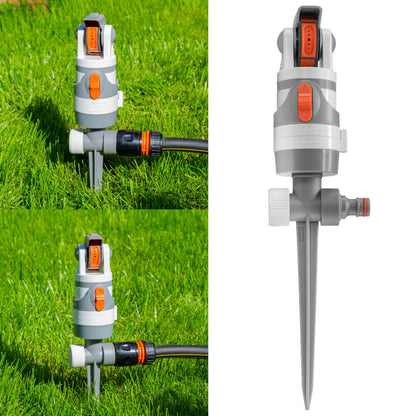 4 - Pattern Gear Drive Sprinkler White Line