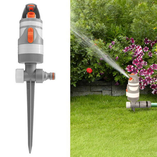 2-Pattern Gear Drive Sprinkler White Line