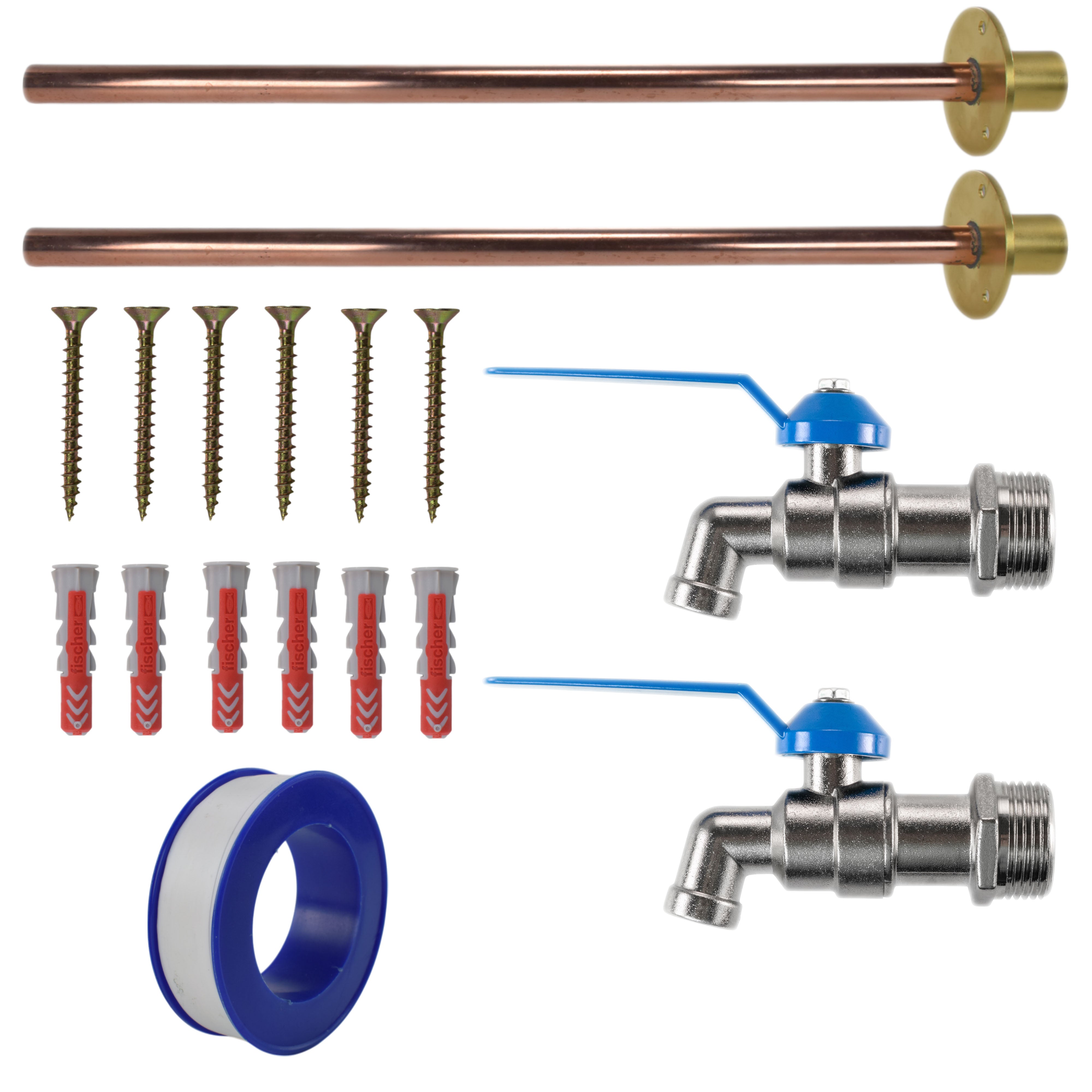 Simple Lever Tap BASIC Connection Kit x2 – TurfStore