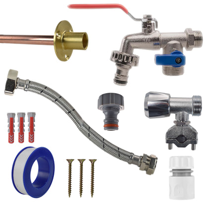Double Lever Tap FULL Connection Kit