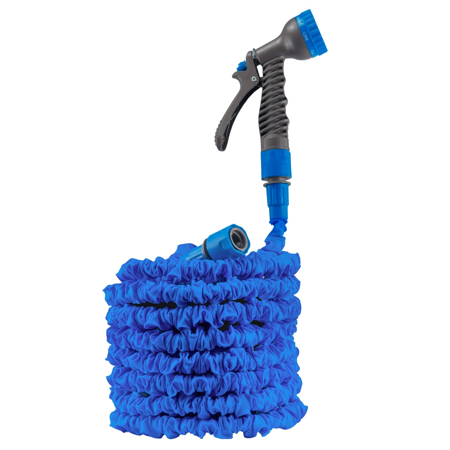 Expanding Trick Hose 5m - 15m Blue