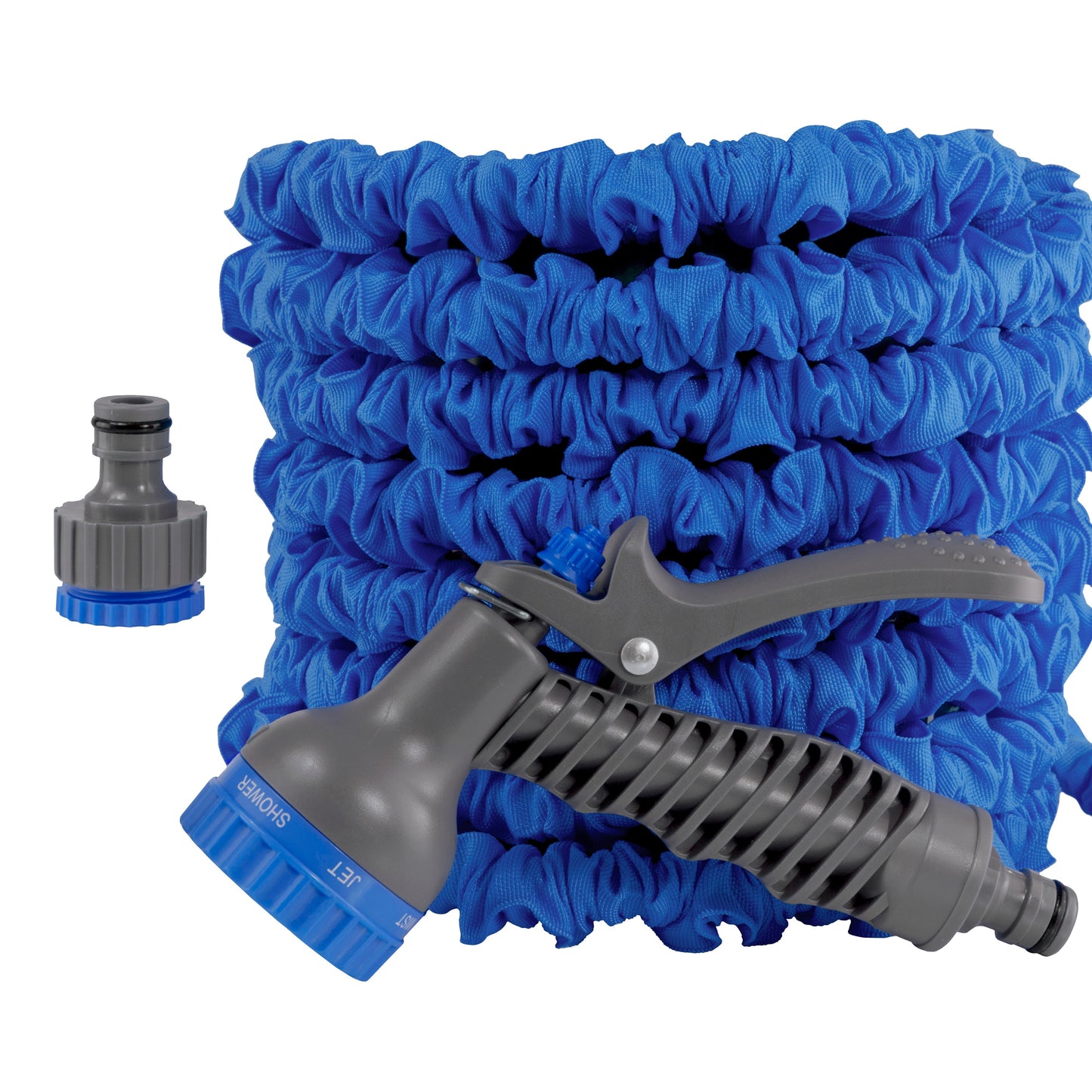 Expanding Trick Hose 10m - 30m Blue
