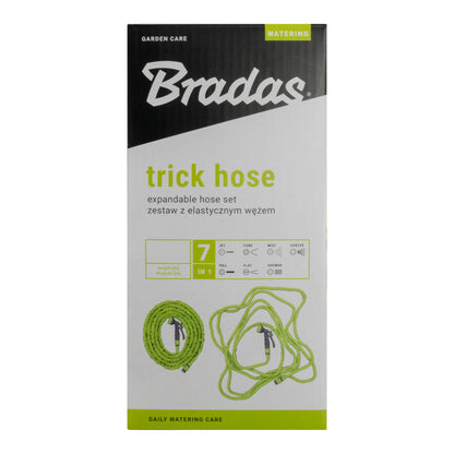 Expanding Trick Hose 7.5m - 22m Lime