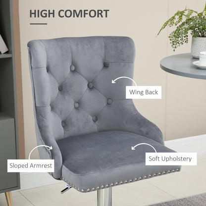 Modern Adjustable Bar Stools Set of 2