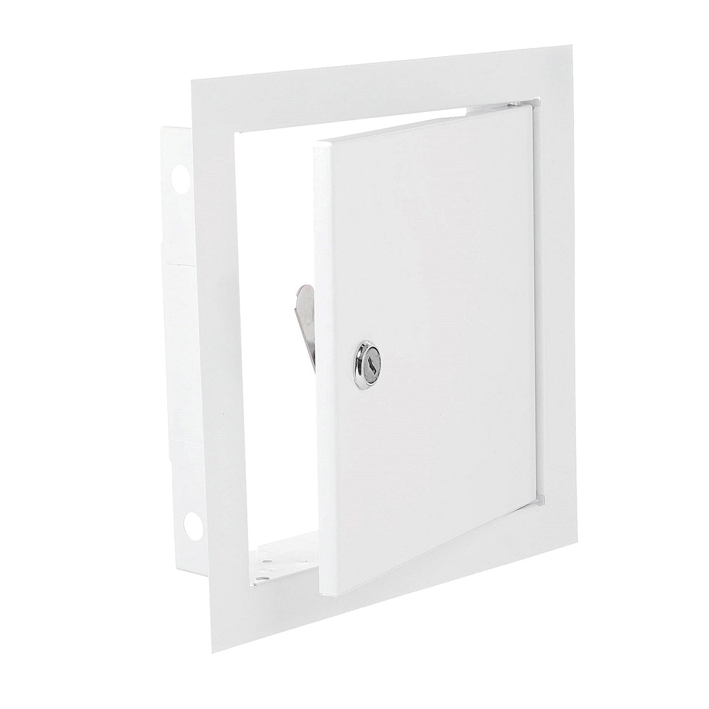 Access Panel Door Metal With Lock, White 150mm x 200mm