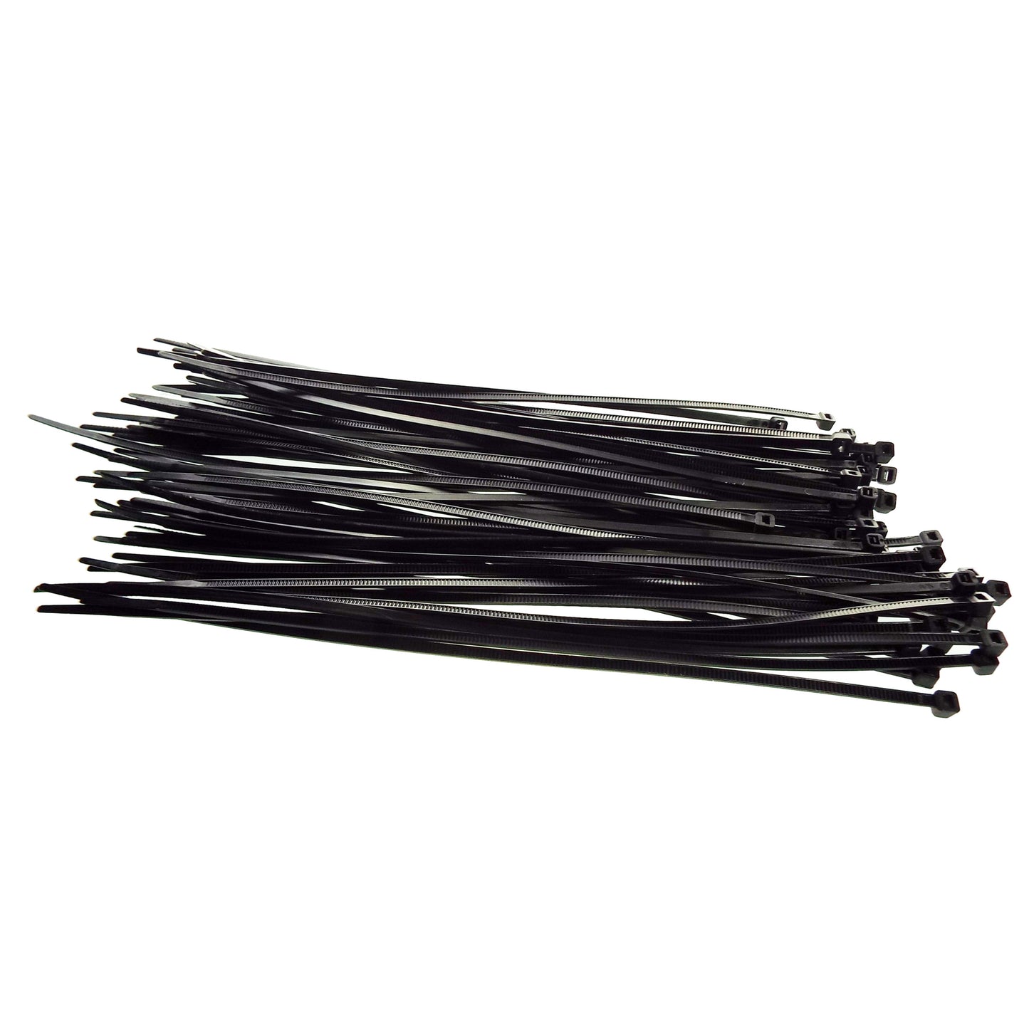 100 Cable Ties (3.6mm x 370mm) Black