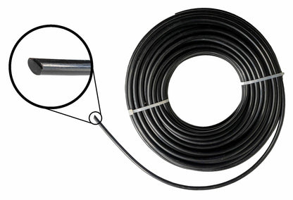 Strimmer Line Black Round 2.4mm x 15m