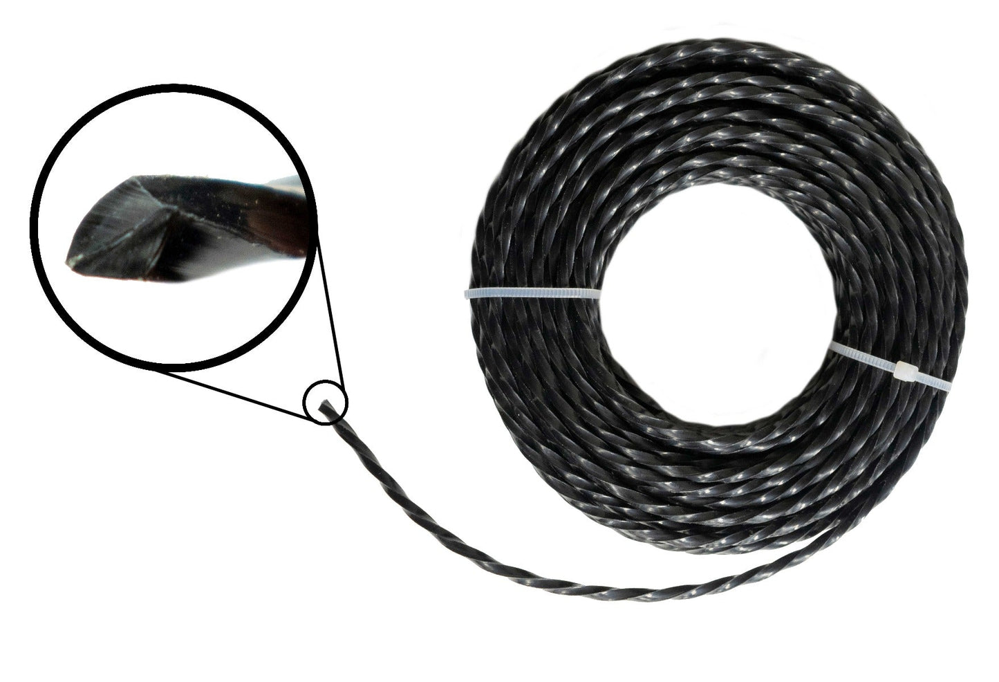 Strimmer Line Black Twist 1.6mm x 15m