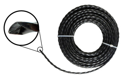 Strimmer Line Black Twist 2.4mm x 15m