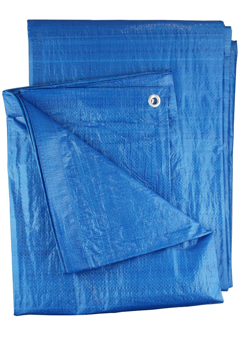 Blue S-Grade Tarpaulin 5m x 5m